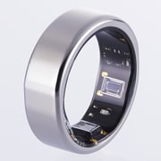 スマートリング SOXAI RING 1(ソクサイ リング 1) 24号 チタン 充電式 100m防水 睡眠データ 心拍/温度/加速度/赤色+赤外線センサー シルバー