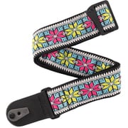 パッドロックシステム付ギターストラップ Parallel Flower 50TC00