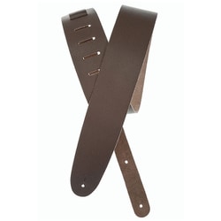 レザーギターストラップ Leather Brown 25BL01