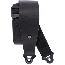 Auto Lockギターストラップ Comfort Leather Black 30BAL00