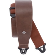 Auto Lockギターストラップ Comfort Leather Brown 30BAL02