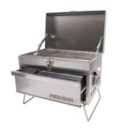 コンパクトツールボックス形ステンレスBBQコンロ