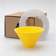 ek-00010 C-EO2 Y [ワンドリップ セラミックコーヒーフィルター Lemon yellow 黄 日本製 波佐見焼]