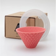 ek-00012 C-EO2 P [ワンドリップ セラミックコーヒーフィルター Salmon pink 紅色 日本製 波佐見焼]