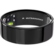 スマートリング Ultrahuman Ring Air(ウルトラヒューマンリング エア) 6号 チタン 充電式 防水100m ウエアラブルリング 睡眠分析 心拍 Aster Air Black UHRA-AA-06