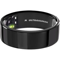 スマートリング Ultrahuman Ring Air（ウルトラヒューマンリング エア） 11号 チタン 充電式 防水100m ウエアラブルリング 睡眠分析 心拍 Aster Air Black UHRA-AA-11