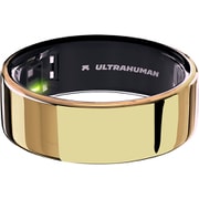 スマートリング Ultrahuman Ring Air（ウルトラヒューマンリング エア） 8号 チタン 充電式 防水100m ウエアラブルリング 睡眠分析 心拍 Air Gold UHRA-AG-08