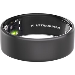 スマートリング Ultrahuman Ring Air（ウルトラヒューマンリング エア） 6号 チタン 充電式 防水100m ウエアラブルリング 睡眠分析 心拍 Matt Grey UHRA-MG-06