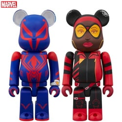 BE＠RBRICK 2PCS SET SPIDER-MAN 2099＆SPIDER-WOMAN [塗装済完成品フィギュア 全高約70mm]