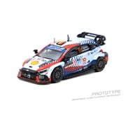 T64-089-24MCR11 1/64 Hyundai i20 N Rally1 Hybrid Rallye Monte-Carlo 2024 Winner Thierry Neuville/Martijn Wydaeghe [ダイキャストミニカー]