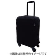 TLG013-BK [TEジッパースーツケースカバー Sサイズ ブラック 空港 傷防止 保護 目印 機内持ち込み対応サイズ]