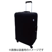 TLG014-BK [TEジッパースーツケースカバー Mサイズ ブラック 空港 傷防止 保護 目印]
