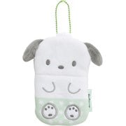 限定 サンリオキャラクターズ ぬいぐるみミニポーチ 夜ののんびりタイム ポチャッコ 001739-54