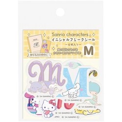 サンリオキャラクターズMX フレークシール イニシャルM 001741-54
