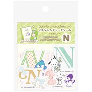 サンリオキャラクターズMX フレークシール イニシャルN 001741-55