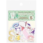 サンリオキャラクターズMX フレークシール イニシャルS 001741-57