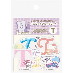 サンリオキャラクターズMX フレークシール イニシャルT 001741-58