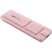 外付けSSD ポータブル 1TB USB-C 3.2 Gen 2 TypeA-C変換アダプタ付属 薄型軽量 読込最大1,050 MB/s 書込最大1,050 MB/s ピンク PX10 SP010TBPSDPX10CPKM
