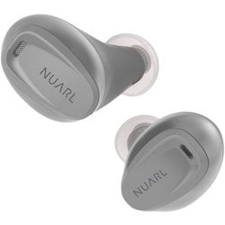 完全ワイヤレスイヤホン NUARL N6 Lite EARBUDS アクティブノイズキャンセリング/Bluetooth対応 グレー N6LITE-GR