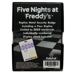 ファイブナイツアットフレディーズ　セキュリティバッジ　レプリカ Amazon.co.jp: 【公式ライセンス商品】Five Nights at Freddy's
