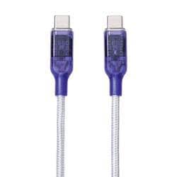 re：colors#2 Charging ＆ Data cable グレープ CP-RC2U2CTC100W/V