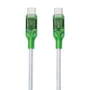 re:colors#2 Charging & Data cable ライム CP-RC2U2CTC100W/G