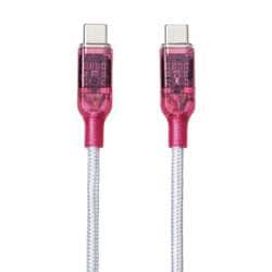 re：colors#2 Charging ＆ Data cable ラズベリー CP-RC2U2CTC100W/P