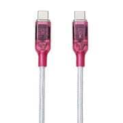 re:colors#2 Charging & Data cable ラズベリー CP-RC2U2CTC100W/P