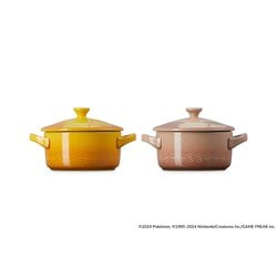 【新品未使用】LE CREUSET ポケモン ミニ・ココット ピカチュウイーブイ ポケモン ミニ・ココット (2個入り) ピカチュウ/イーブイ