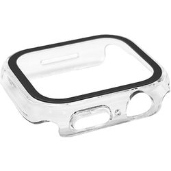 GHB4629AW45 [Apple Watch Series 8/7 45mm用 ガラス＋PC一体型 防水ケース IP68 クリア]