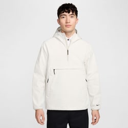 FJ6817 [ナイキ アンスクリプテッド レペル メンズ ゴルフ アノラック ジャケット LIGHT BONE/BLACK Mサイズ]