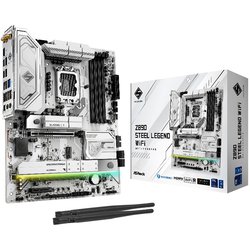 Z890チップセット搭載 ATX マザーボード Z890 Steel Legend WiFi