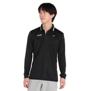 E2JAB56609 [ゴルフ メンズ オリジナルプルハイネックシャツ ブラック 2XL サイズ]