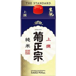 菊正宗 上撰さけパック生もと純米 15度 900ml [日本酒]