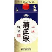 菊正宗 上撰さけパック生もと純米 15度 900ml [日本酒]