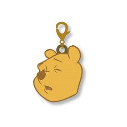 MCPH-240 ディズニー くまのプーさん ミニチャーム ファニーフェイス 悲しみ