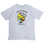 22863248 ミニオンズ Tシャツ BELLO FRIEND PURPLE Sサイズ