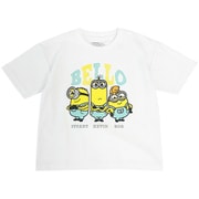 22863249 ミニオンズ Tシャツ BELLO WHITE KIDS 130cm