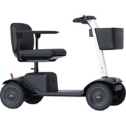 WHILL Model S(Iconic White) 急速充電 杖ホルダー付き 91-11152-0_24-20005-0