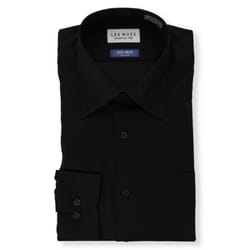 ノンアイロン ストレッチ レギュラーカラーシャツ LES MUES レギュラーフィット 濃色（L86） LTSR24-13