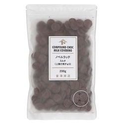 00135001 [ノベルラッテ ミルク（上掛け用チョコ） 200g]