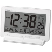 置き時計 デジタル 電波時計 タイムチャイム T-792 WH-Z