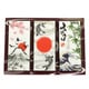 BRS-021 [木製マグネット JAPAN鯉 紫]
