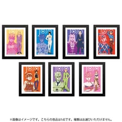 ジョジョの奇妙な冒険 アートフレームコレクション 彩色影絵 黄金の風 1個 [コレクショントイ]
