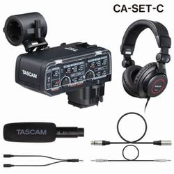 カメラ用XLR マイクアダプター CA-XLR2d-C スターターセット（キヤノン用） CA-SET-C