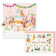 誕生日カード バースデーキャット EAR-840-044