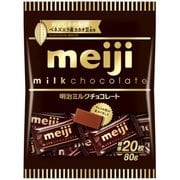 明治ミルクチョコレート袋 80g