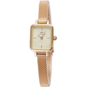 QUADRO MINI MELROSE CHAMPAGNE Rose Gold 15.4X18.2mm 正規品 2年保証 DW00100651