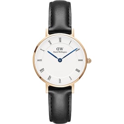 Petite Roman Numerals Sheffield Rose Gold 28mm White 正規品 2年保証 DW00100683