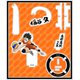 劇場版ハイキュー！！ ゴミ捨て場の決戦 えくすた アクリルスタンド 西谷夕